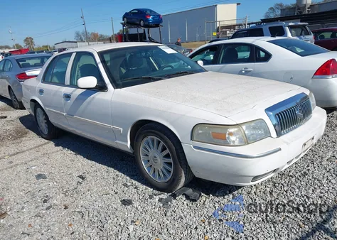 2008 Mercury Grand Marquis Ls из США, поврежденный, VIN 2MEFM75V28X650651